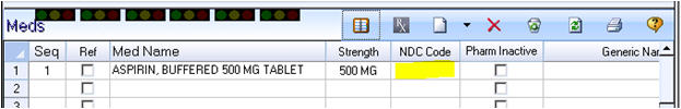 meds list