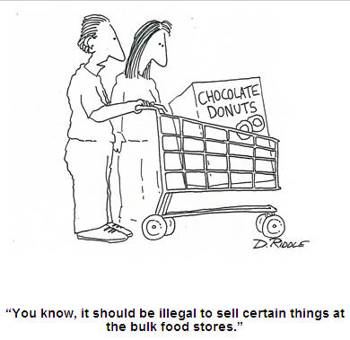 cartoon - Donuts sold in bulk
