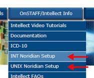 Intellect-Unix Noridian Set Up Videos