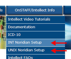 Intellect-Unix Noridian Set Up Videos
